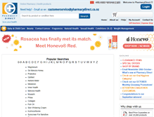Tablet Screenshot of products.pharmacydirect.co.nz